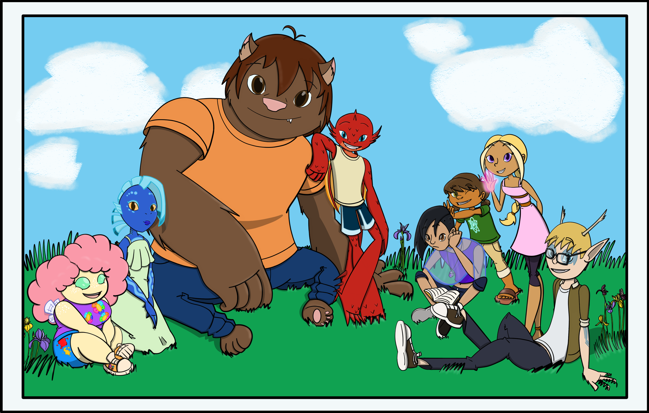 Picture of Fantasy Character Cast Design