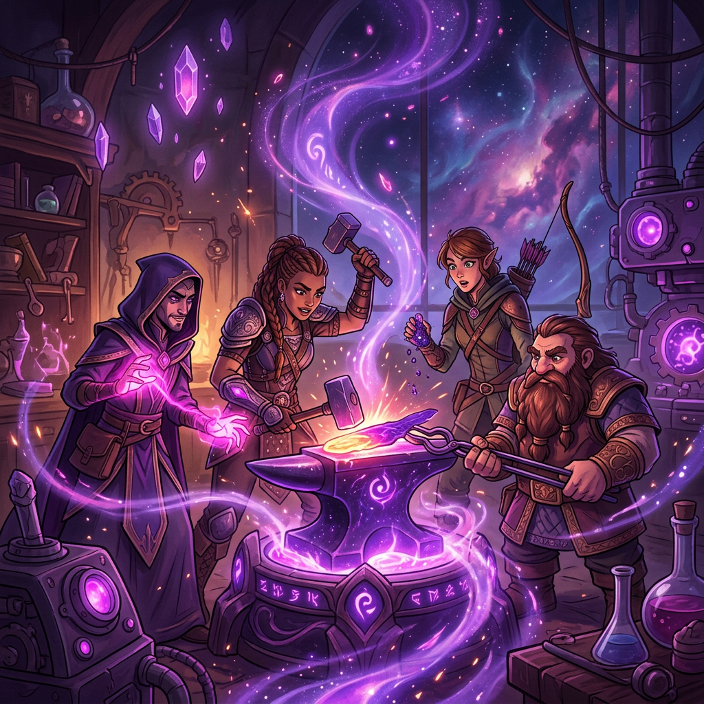 The Forge Gets its crew