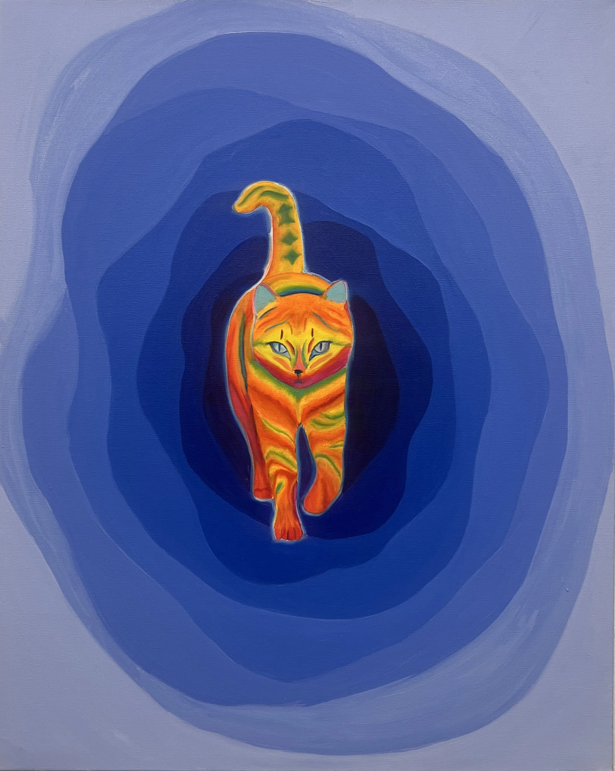 cat (2023)
oil on canvas
20"x30"