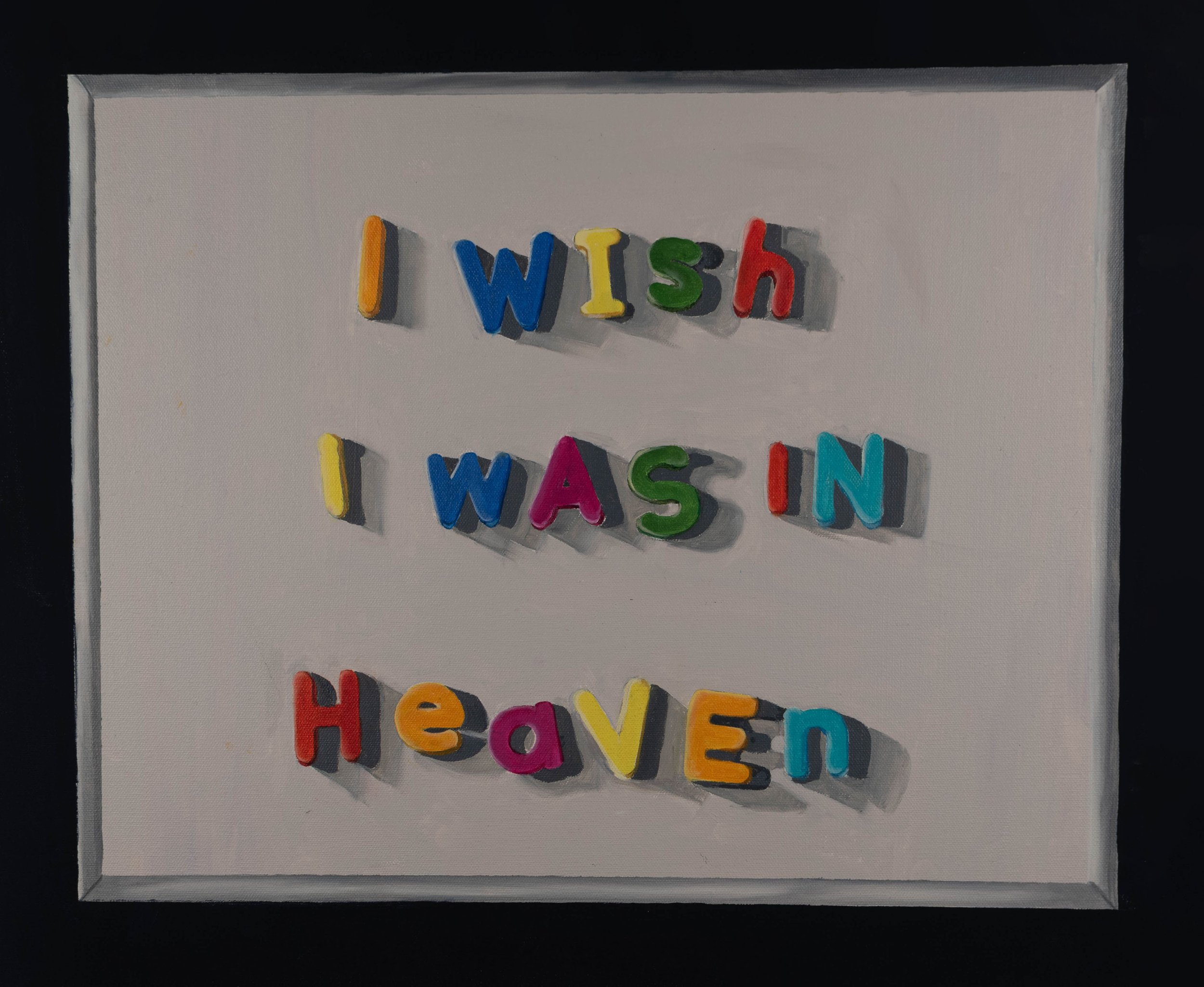 a child's hoplesness 1
(2024) 
oil on canvas
20"x24"