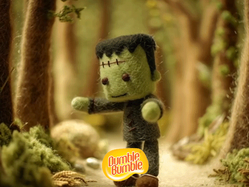 dumble bumble frankenstein happy boo day happy birthday felt