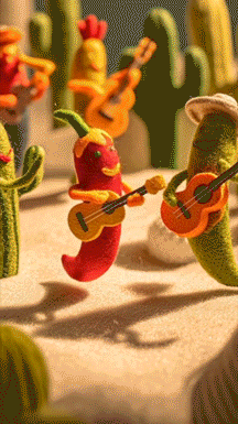 dumble bumble chili pepper happy cinco de mayo and taco tuesday felt