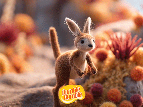 dumble bumble kangaroo hoppy birthday happy birthday felt