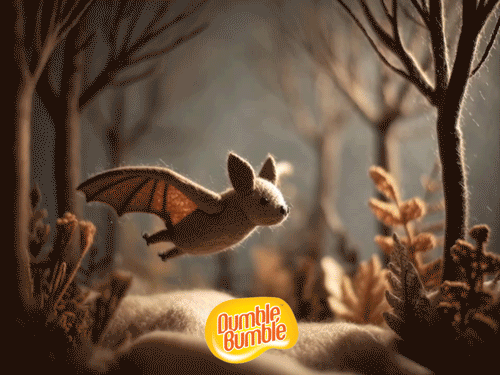 dumble bumble bat smoke happy boo day happy birthday felt