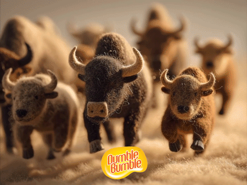 dumble bumble buffalos have a wild rugged and buffalodious birthday happy birthday felt