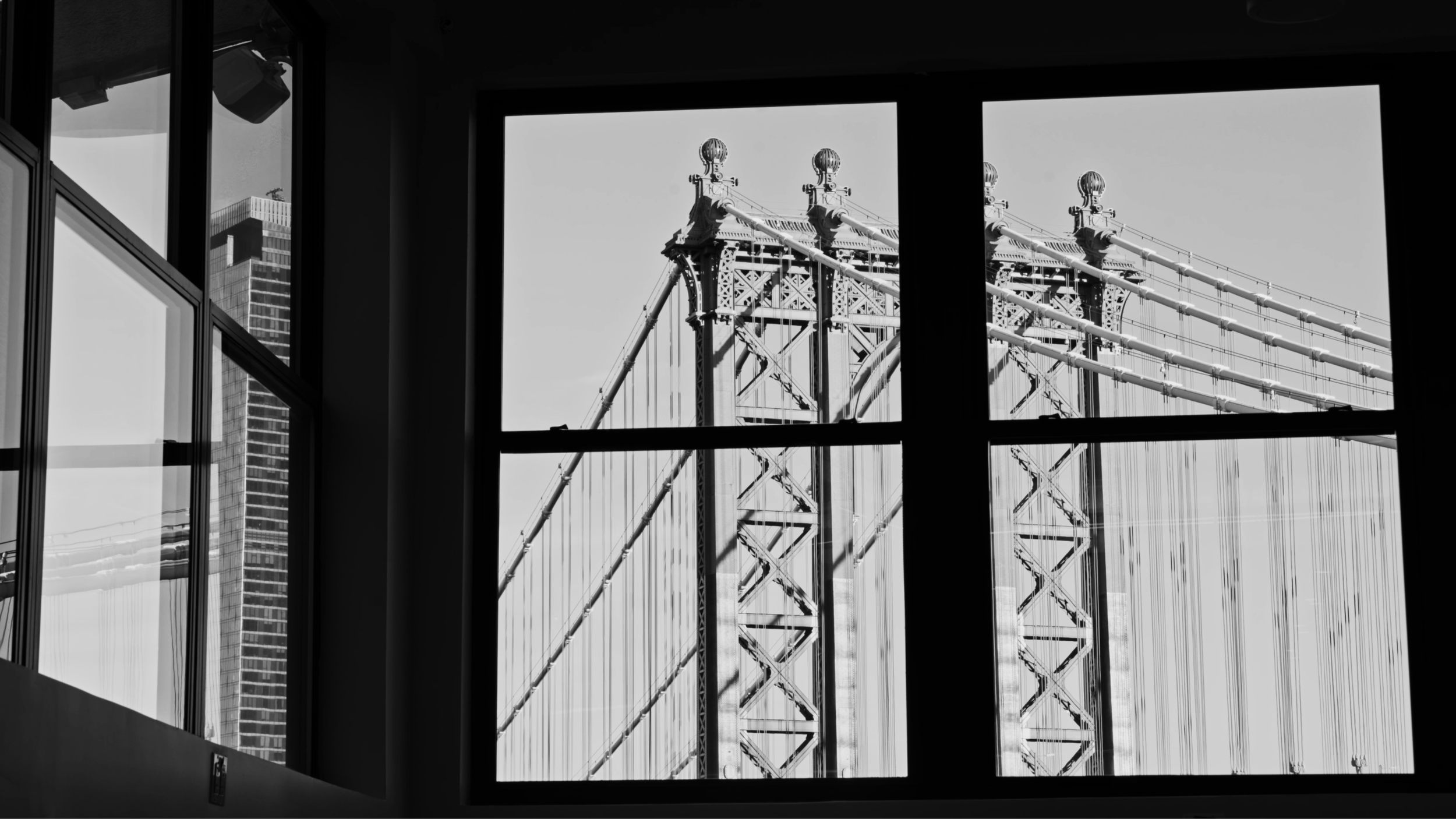 SPRK manhattan brooklyn bridge new york video window