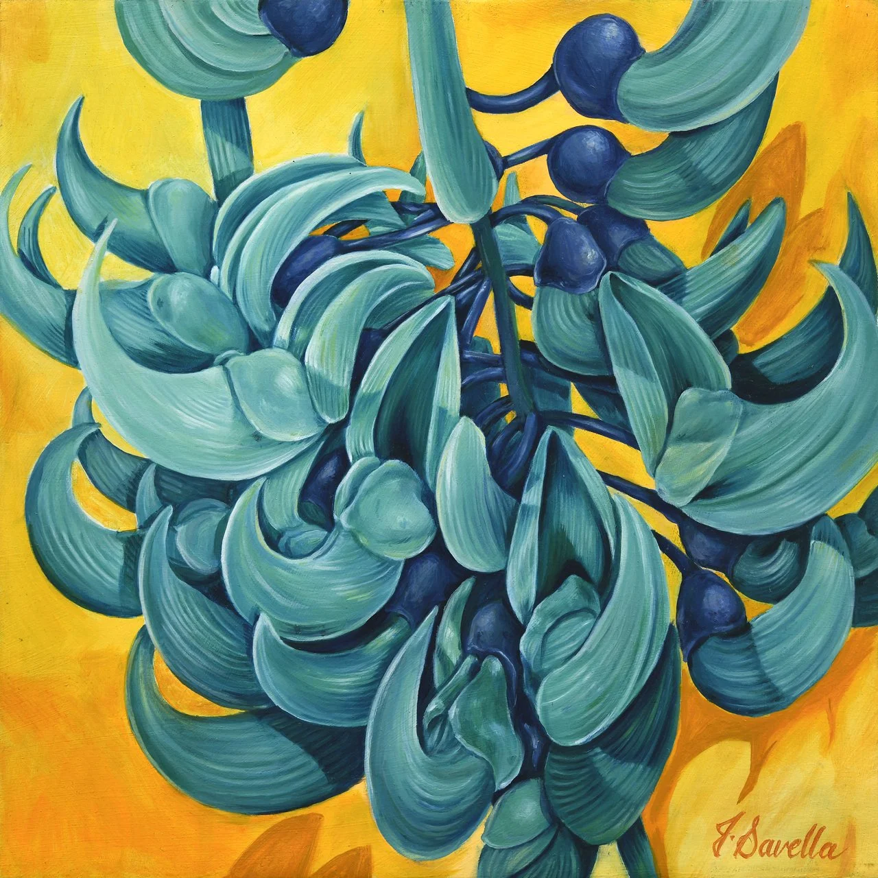 12"x12" Oil on wood panel