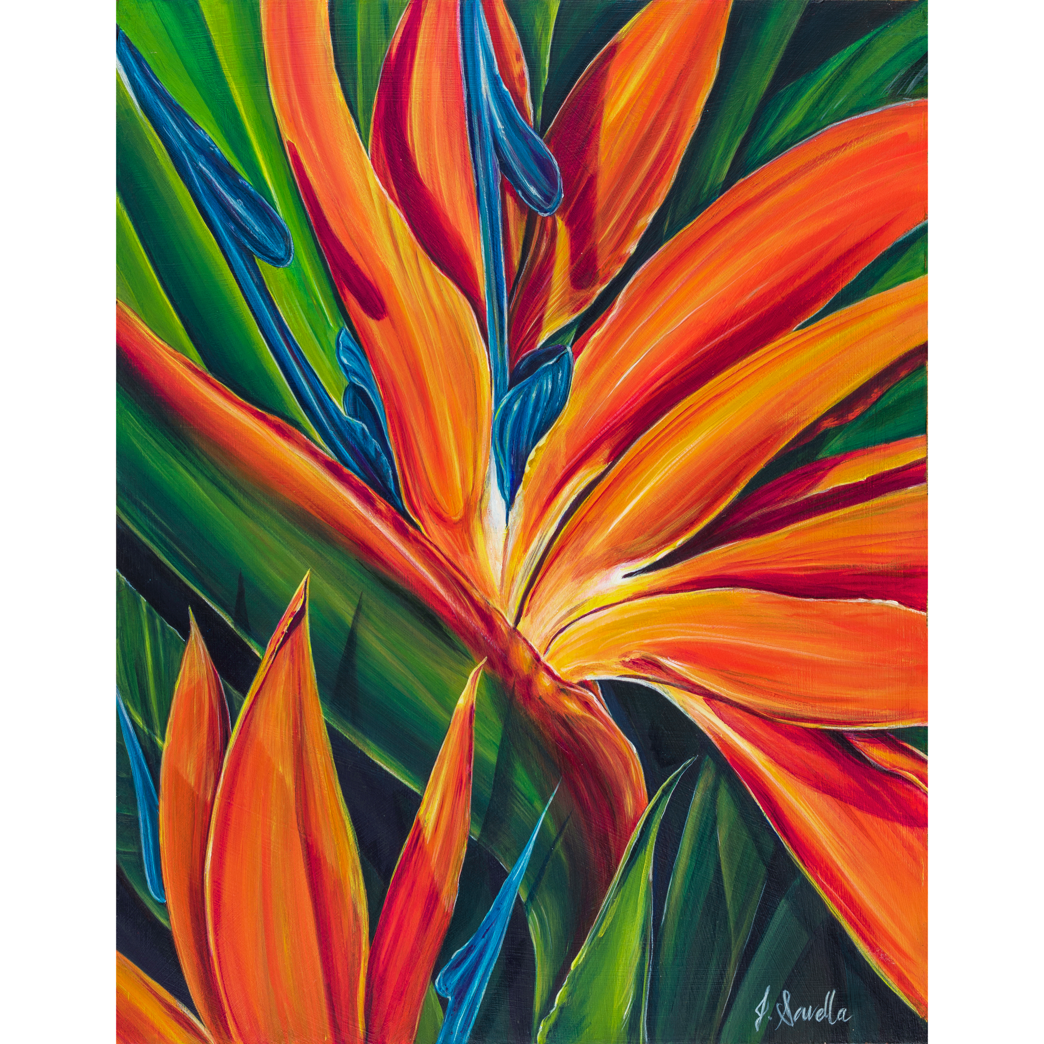 18"x14" Acrylic on Birch wood panel