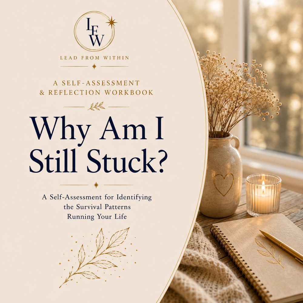 Cover of the Lead From Within self-assessment workbook, Why Am I Still Stuck?