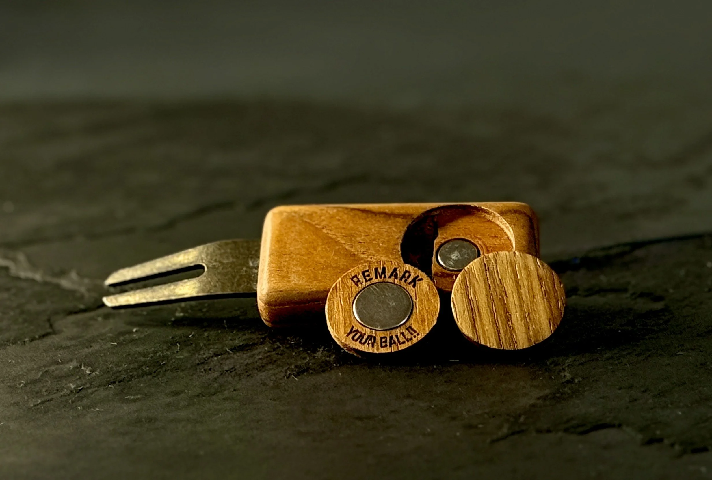 Exotic hardwood divot tool — The Signature collection by The Divsmith