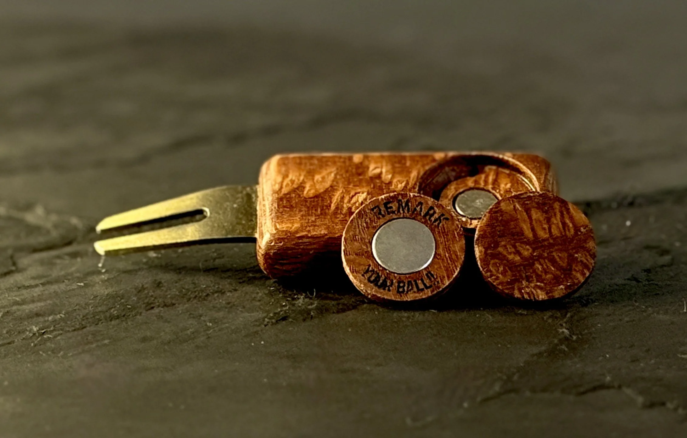 Exotic hardwood divot tool — The Reserve collection by The Divsmith