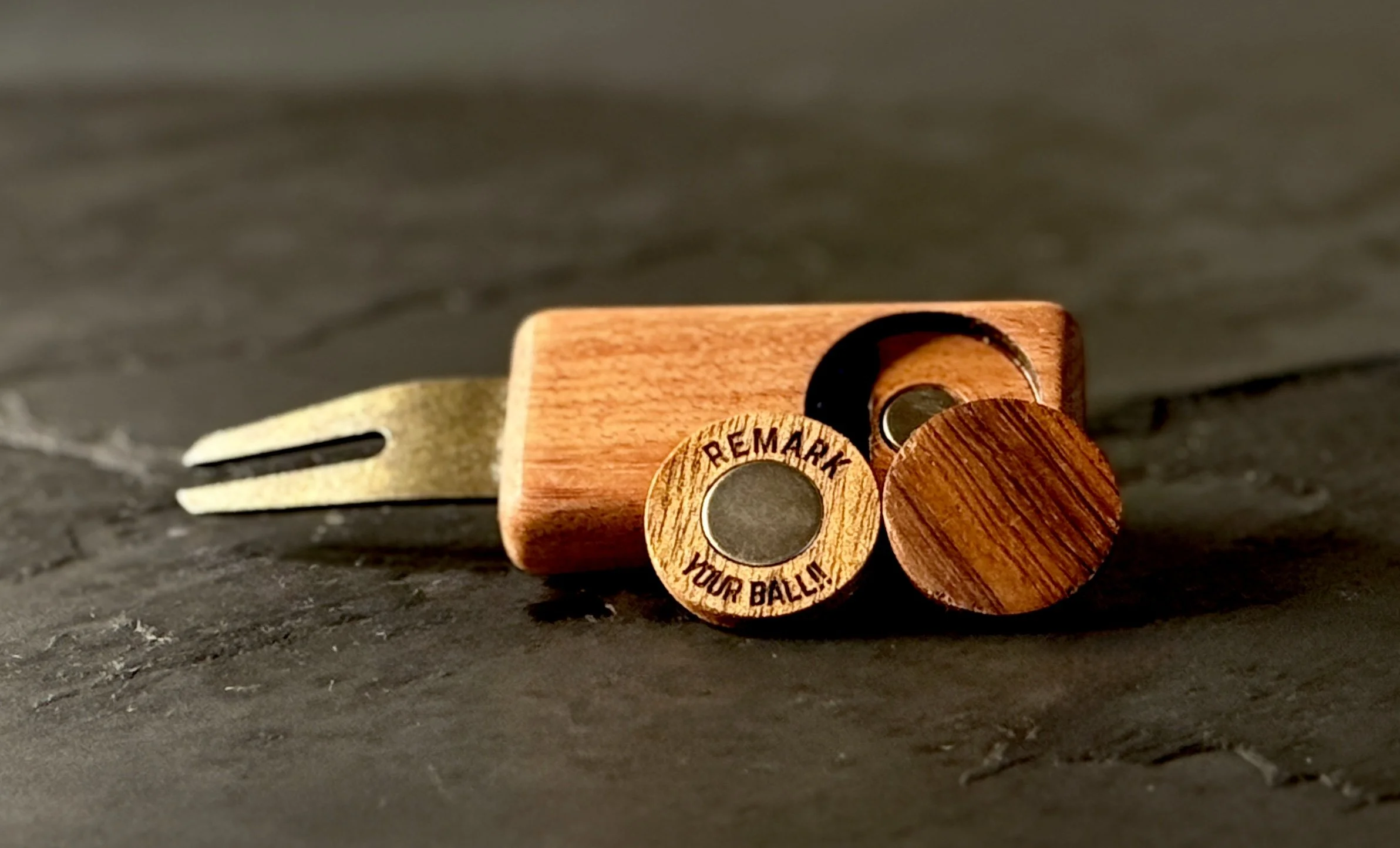 Exotic hardwood divot tool — The Signature collection by The Divsmith