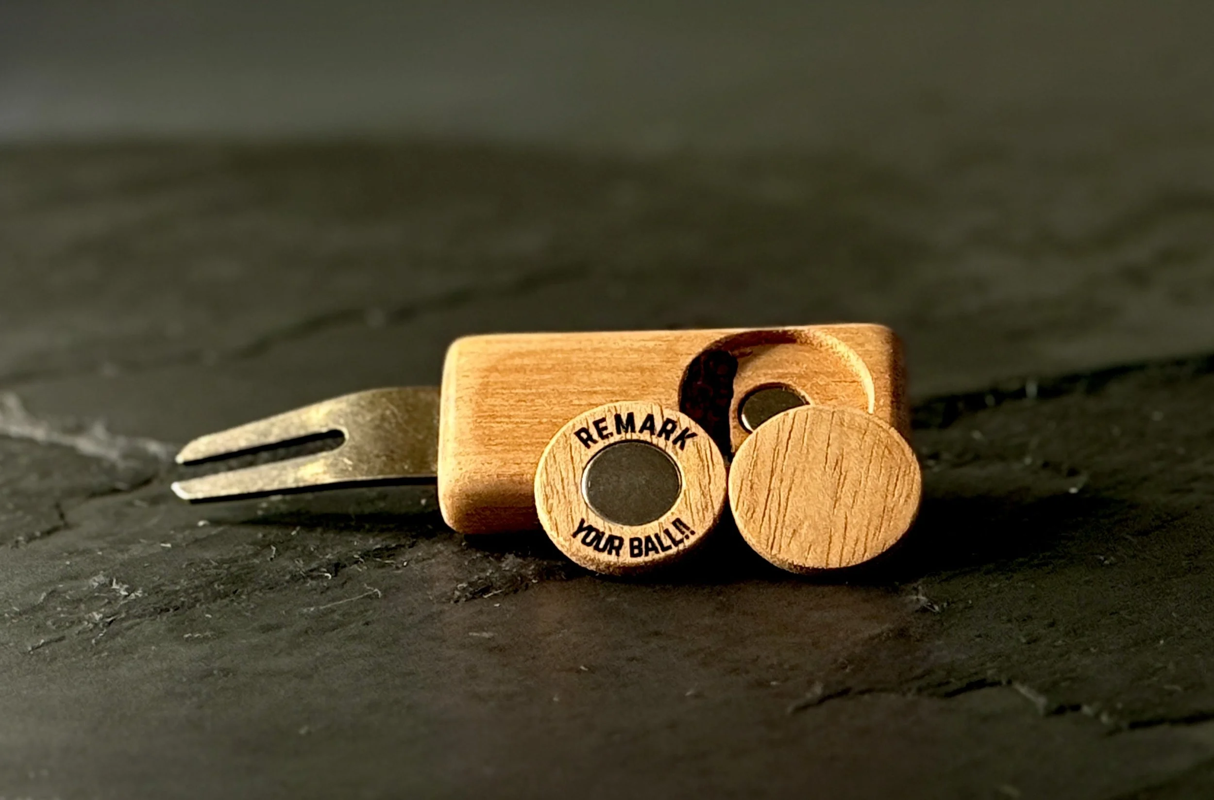 Exotic hardwood divot tool — The Classic collection by The Divsmith