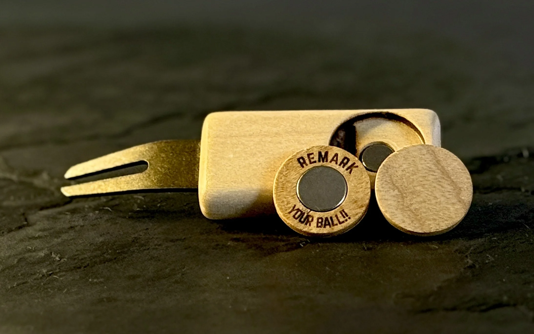 Exotic hardwood divot tool — The Classic collection by The Divsmith