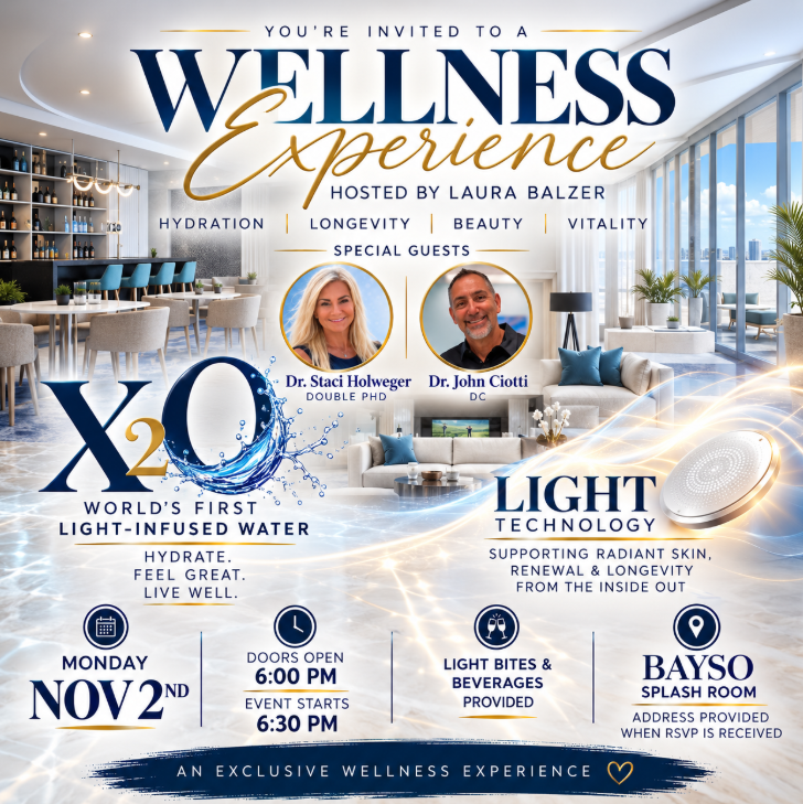 Wellness Experience An Elevated Wellness + Social Evening