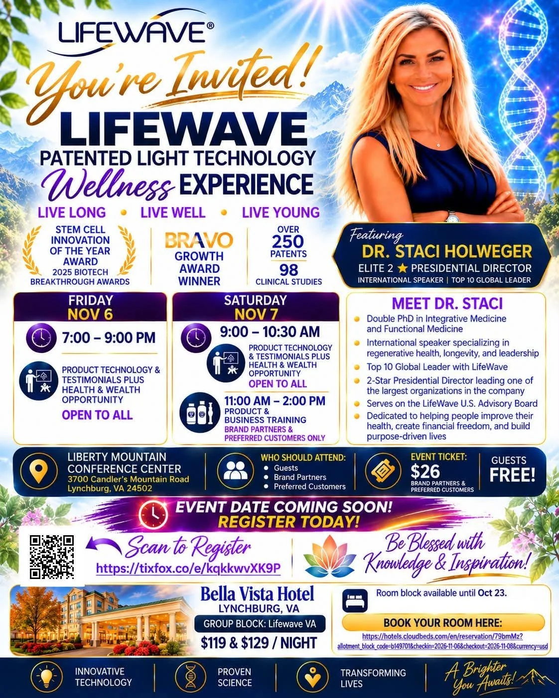 Wellness Experience with Dr. Staci Holweger