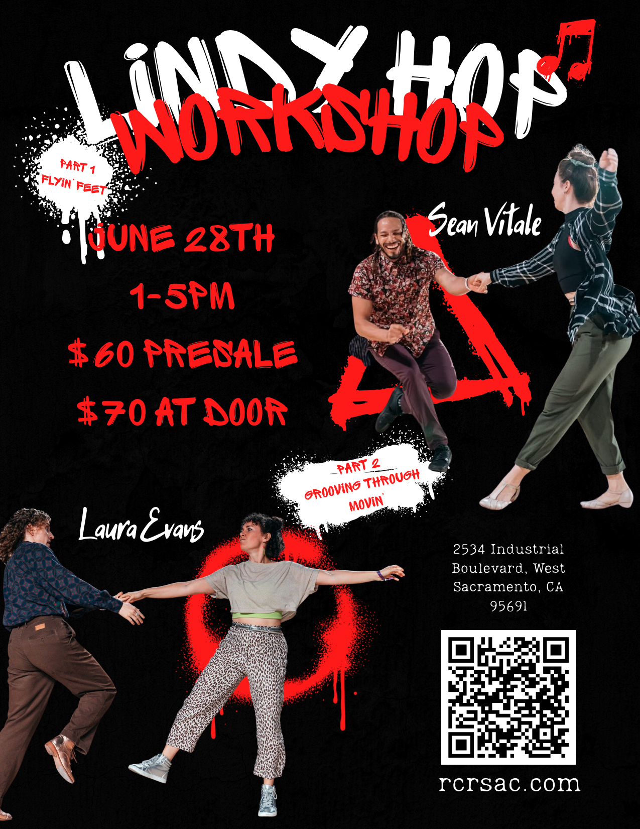 Lindy Hop with Sean and Laura