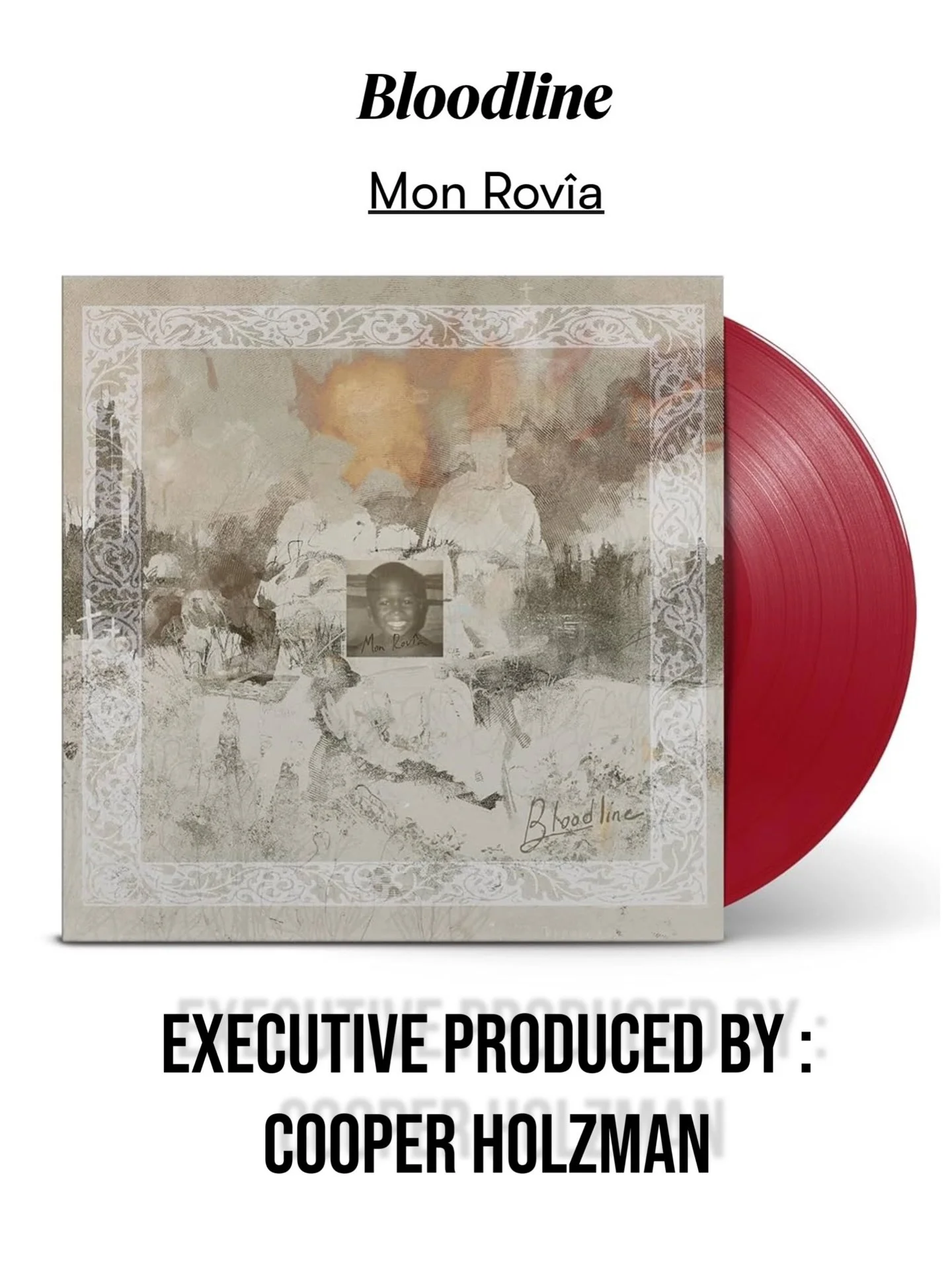 @monroviaboy album &ldquo;Bloodline&rdquo; has me in my feels! 
Executive produced by our amazing @cooperholz ✨

#monrovia #album