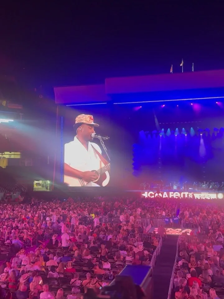 @scoot_teasley at the Nissan Stadium this weekend for @cma fest! So proud of him!! 🫶🏼✨

#cmafestival #countrymusic
