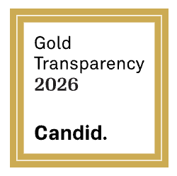 Certificate for Gold Transparency 2026 issued to Candid.