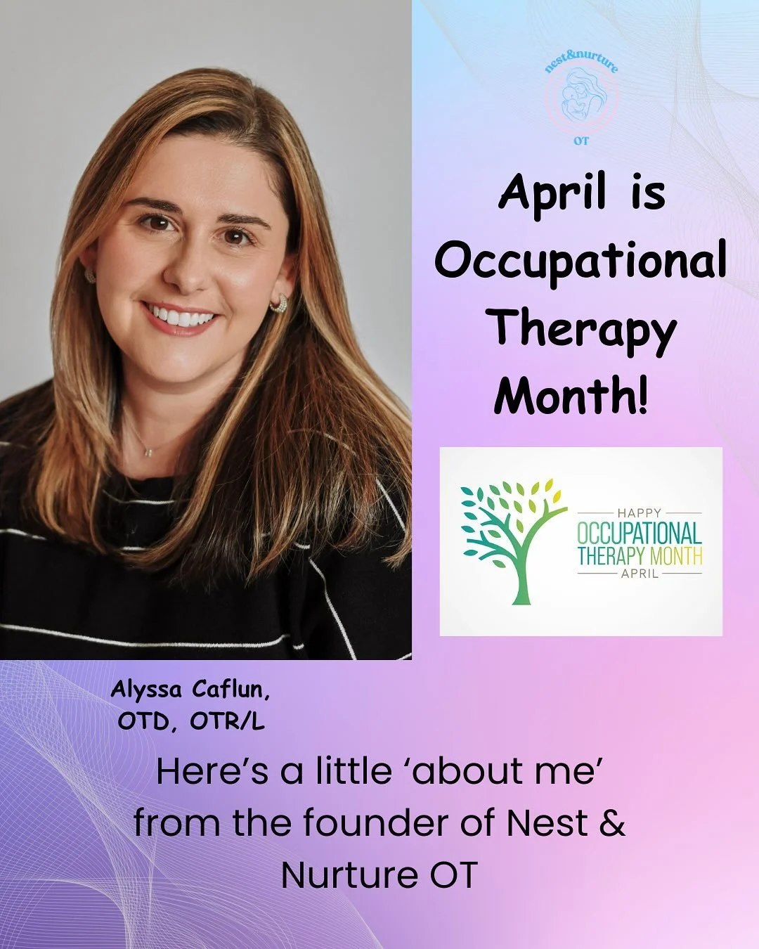 I never want my OT process to feel transactional. And that&rsquo;s the beauty of working with a private provider. I won&rsquo;t rush through a session to &ldquo;hit my daily numbers,&rdquo; and I will have the freedom to create my own measurable goal