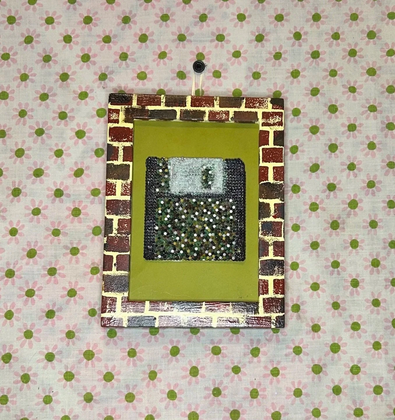 My Presentation 5x7" Framed Floppy Disk Art