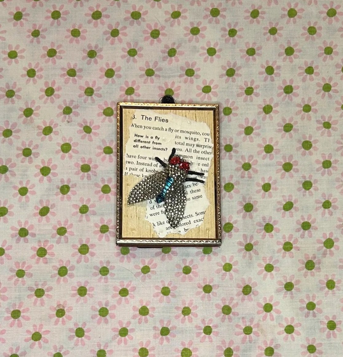 Pretty Fly 3.75x5" Framed Art