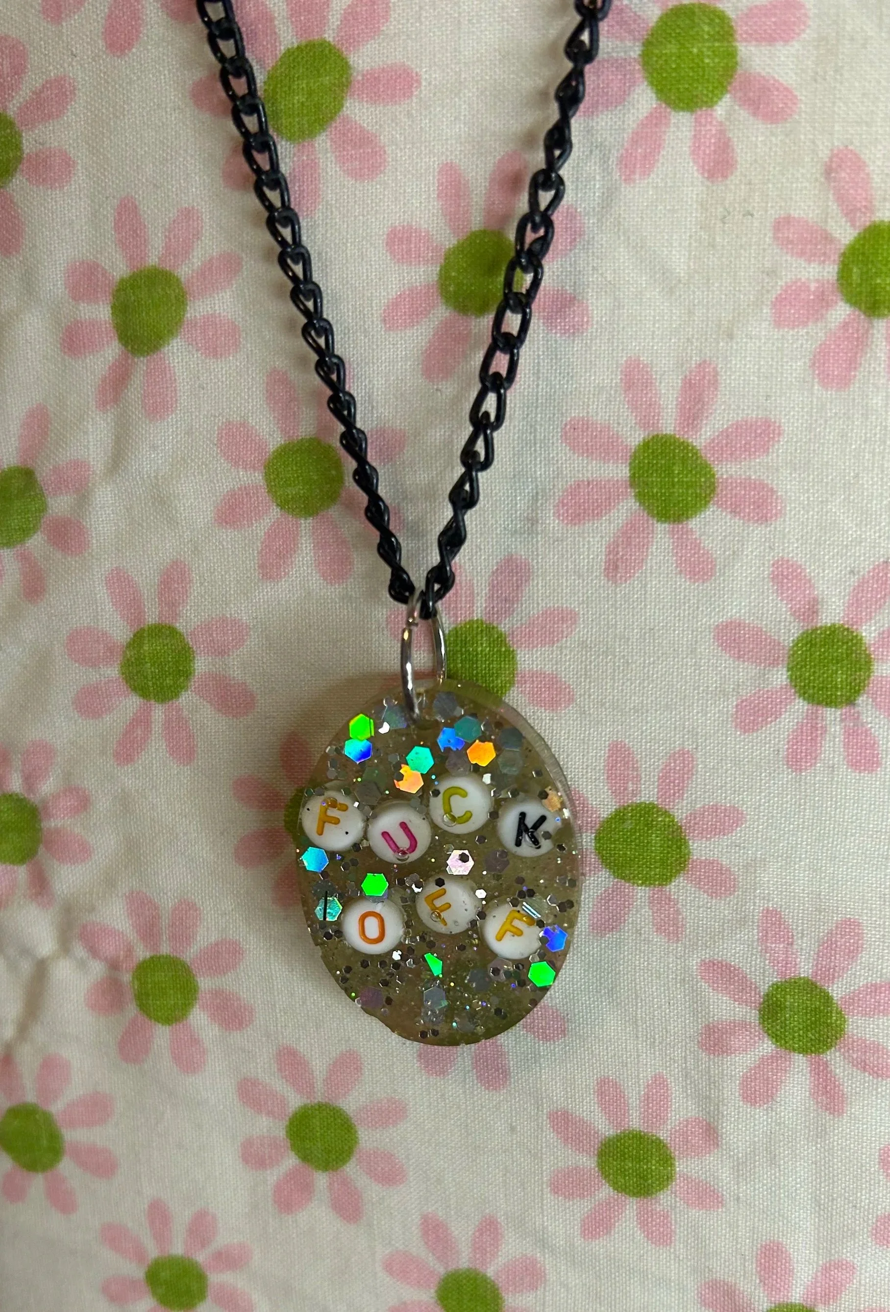 Fuck Off Necklace