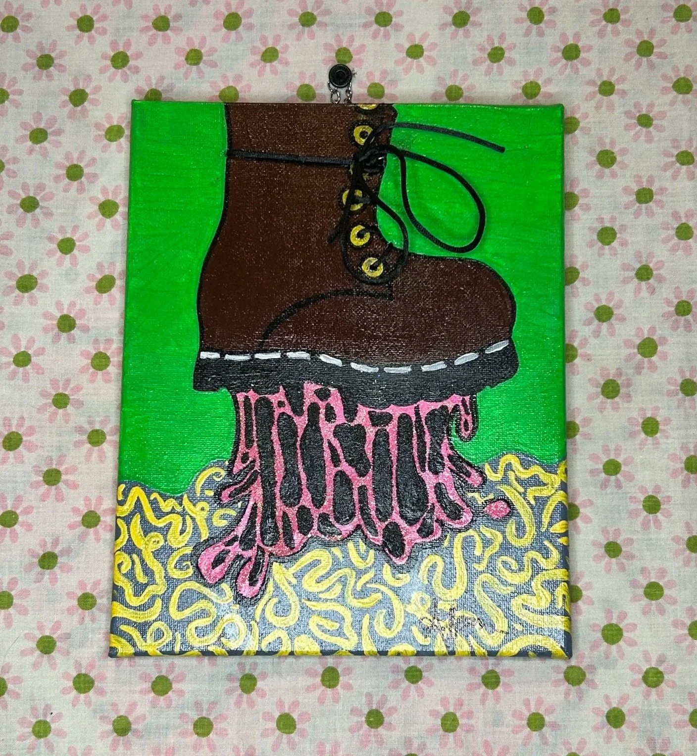 Misstep 8x10" Painting