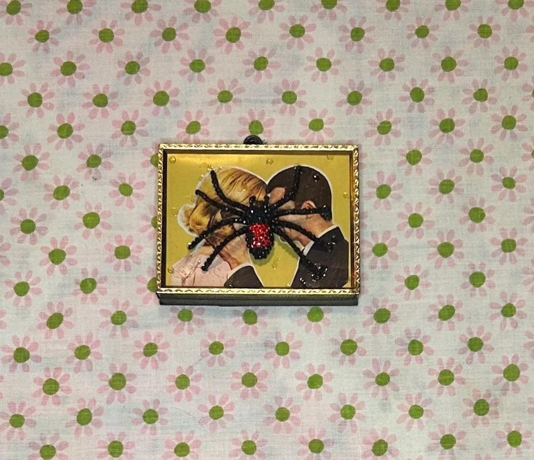 Black Widow 3.5x4.5" Framed Art
