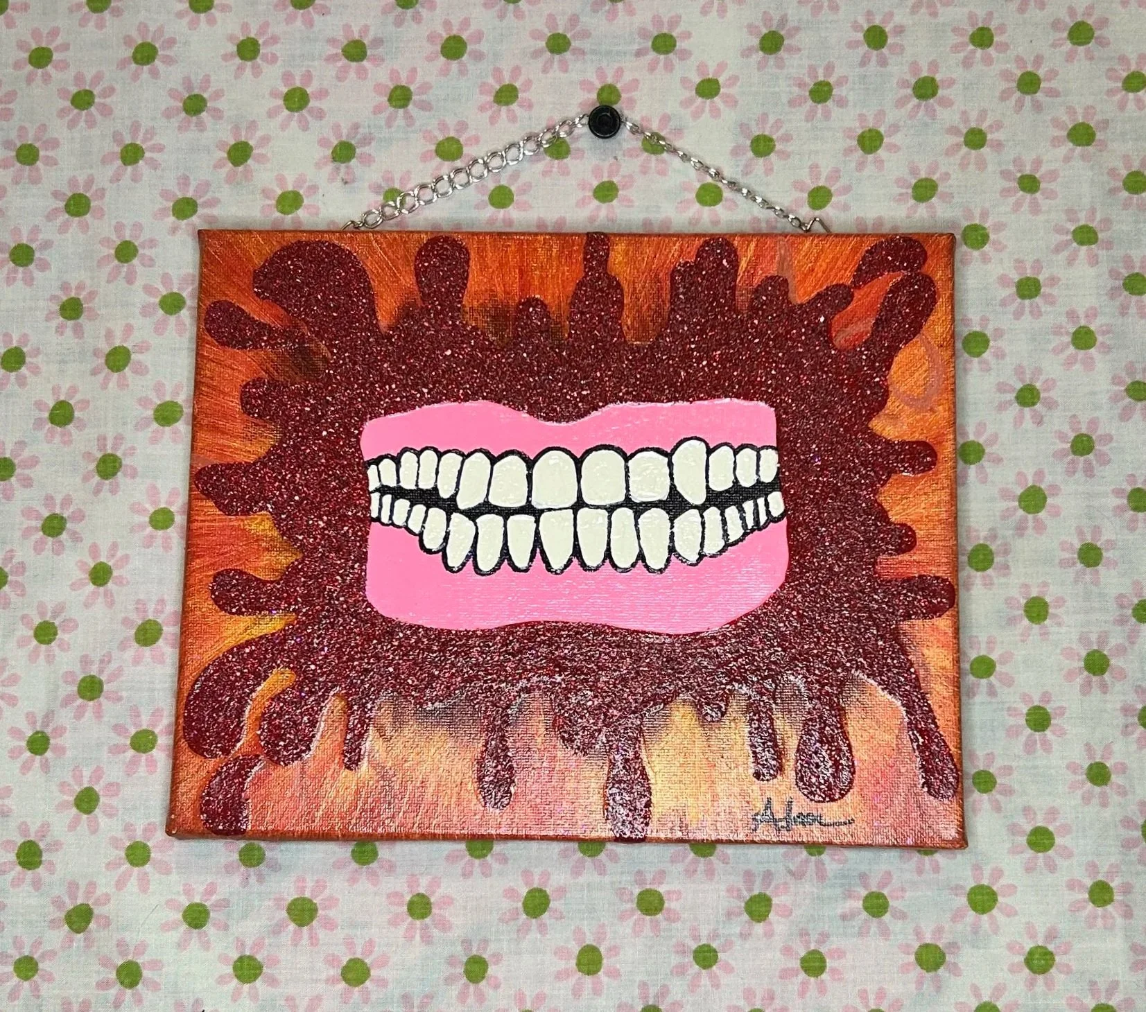 Does This Hurt? 8x10" Painting
