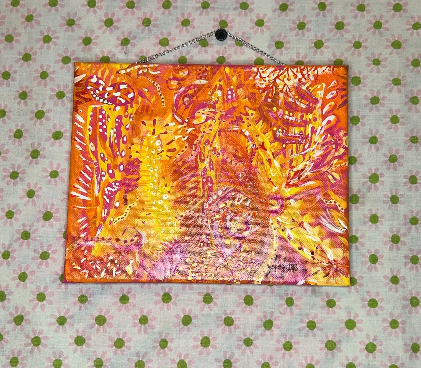 What Grows 8x10" Painting