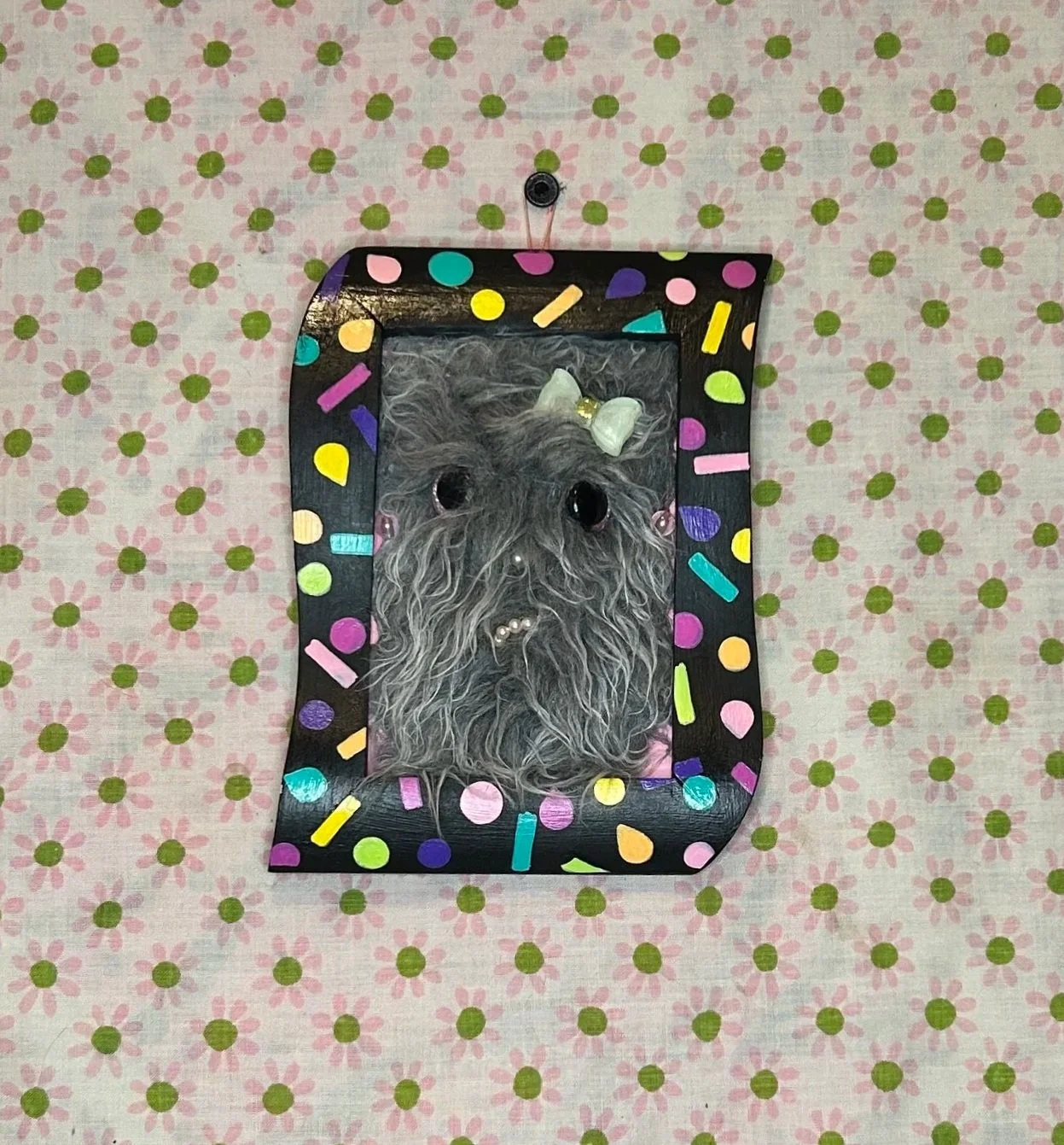 Pretty Girl! 4x6" Framed Monster Art