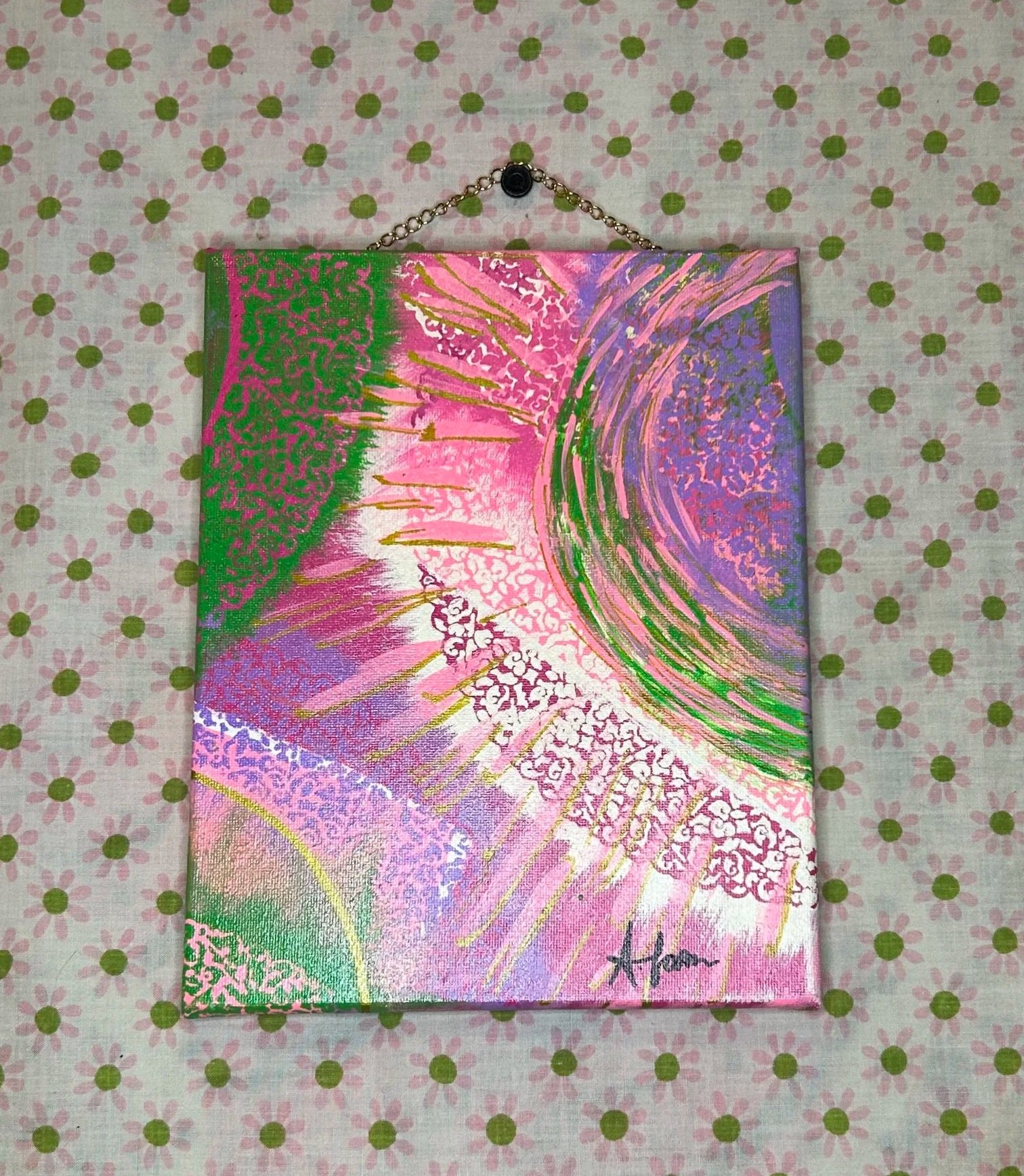 Another Planet 8x10" Painting