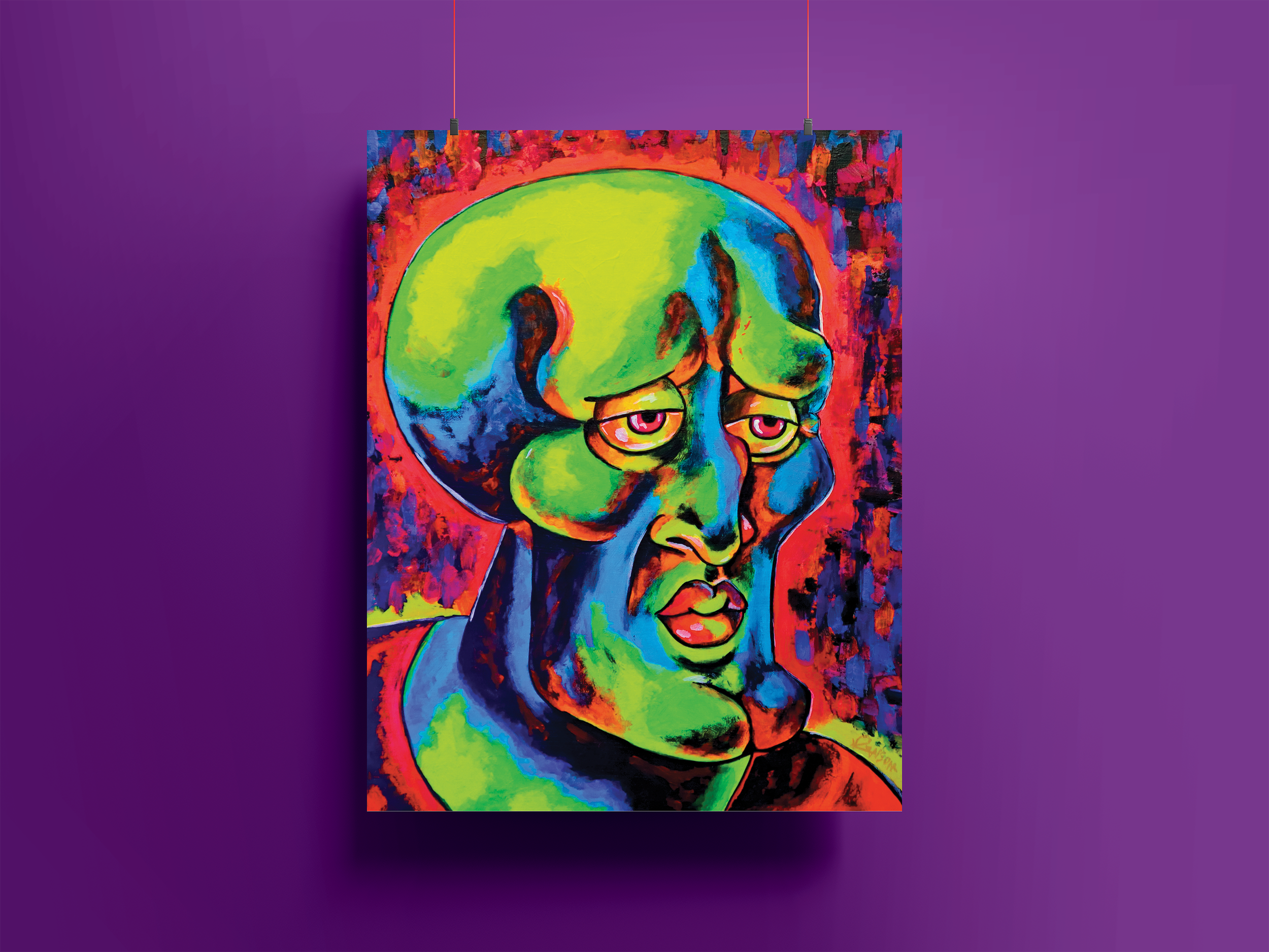 "Handsome Squids" Print