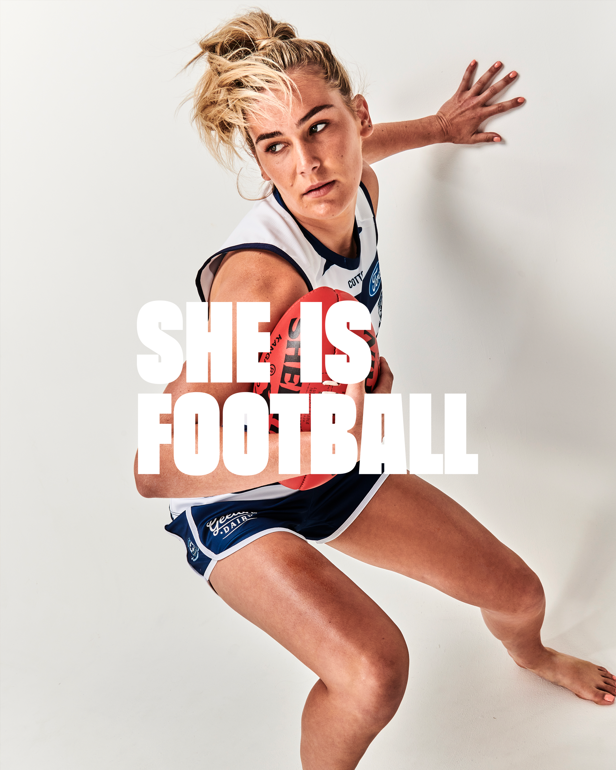 Geelong AFLW – She is Football