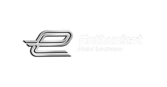 Enthusiast Motor Insurance logo in white.