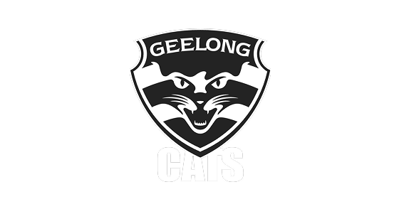 Geelong Cats sports team logo in white.