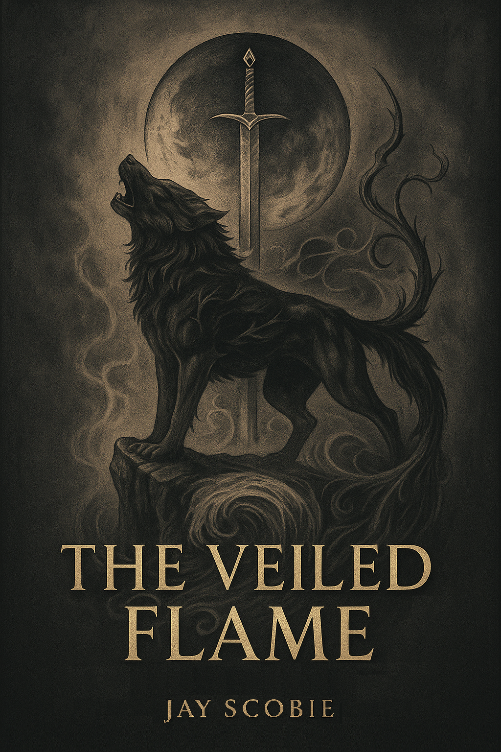 Book Cover - The Veiled Flame
