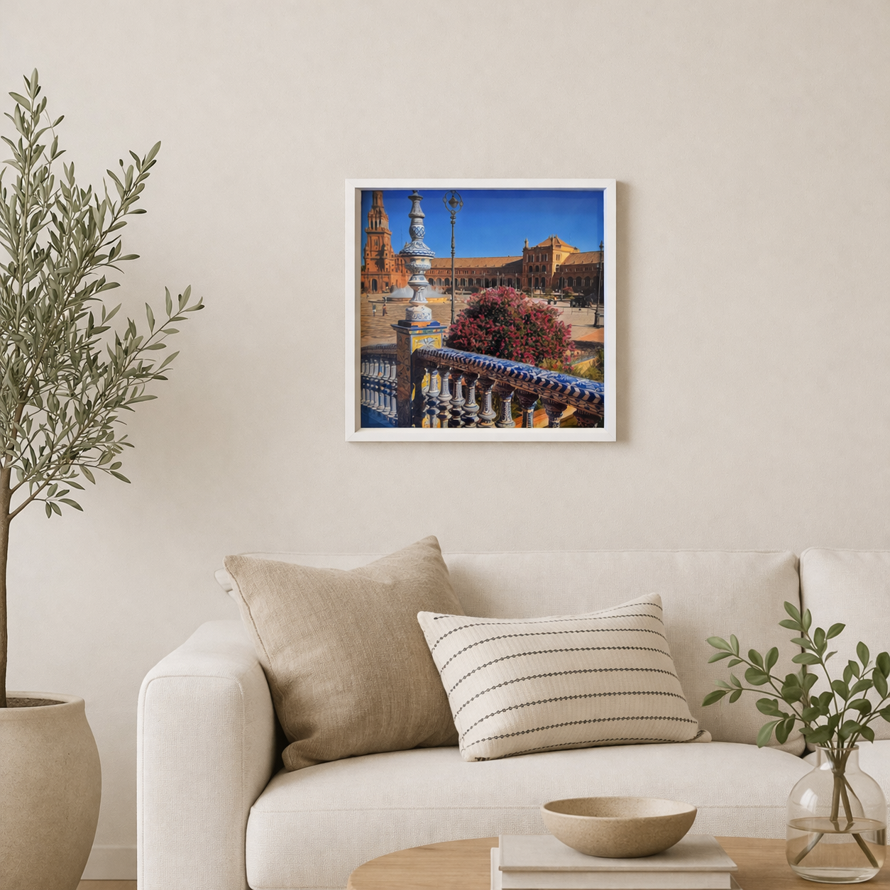 'Plaza de Espana, Seville' Photograph AI Image 2.png