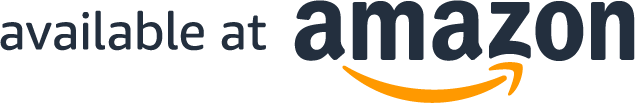 Amazon logo with the word 'available at' above it