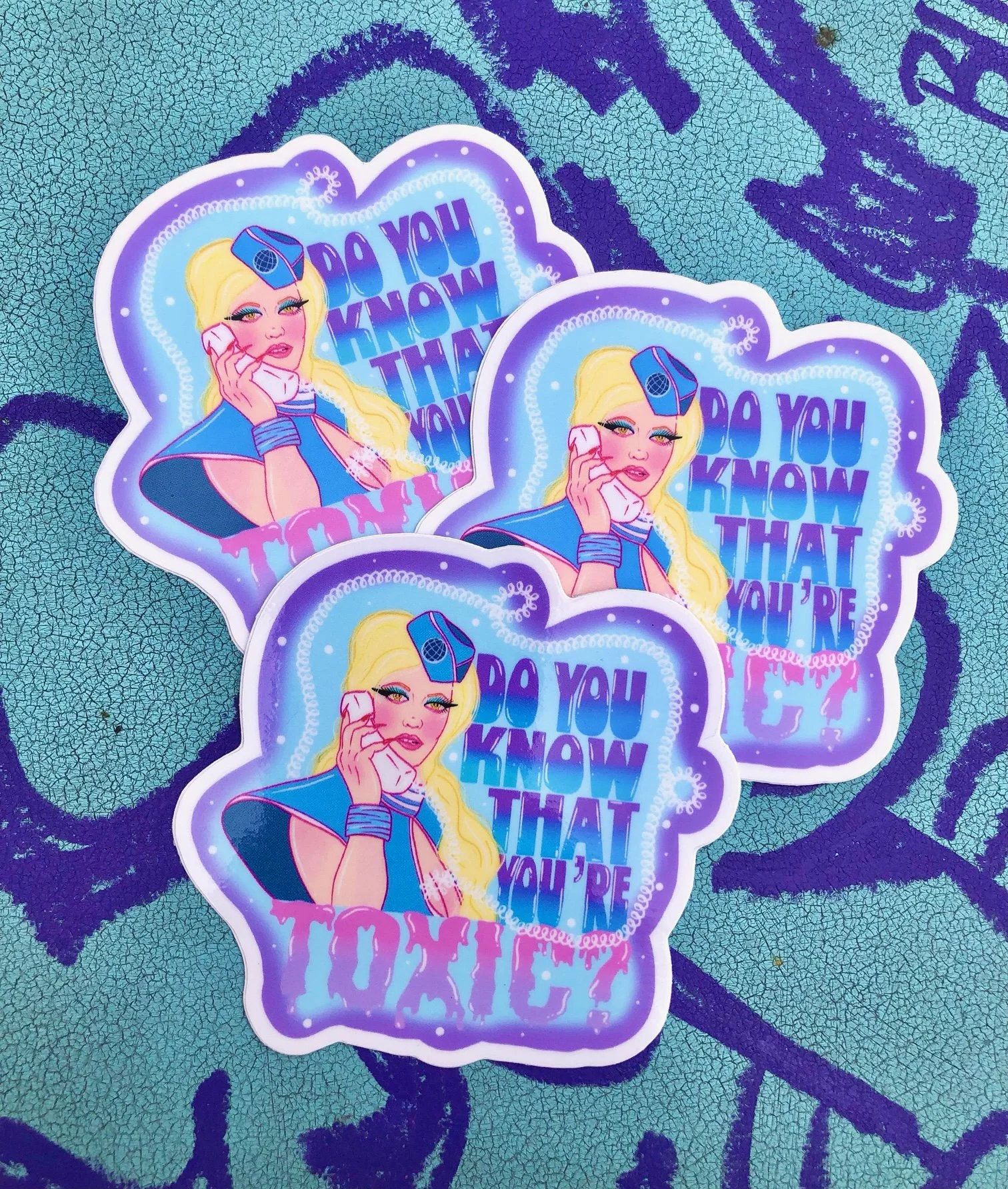 TOXIC STICKER