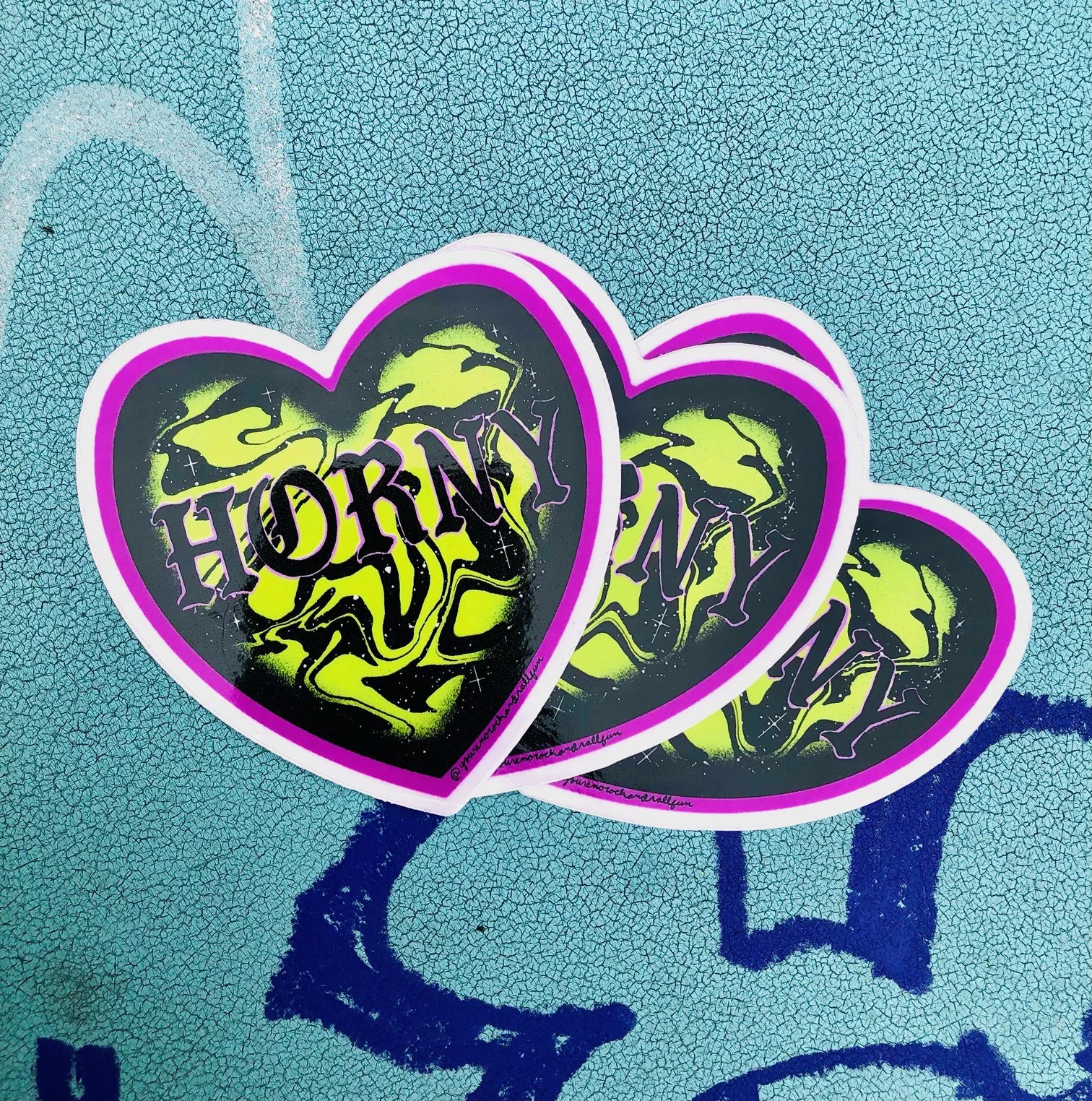 HORNY STICKER