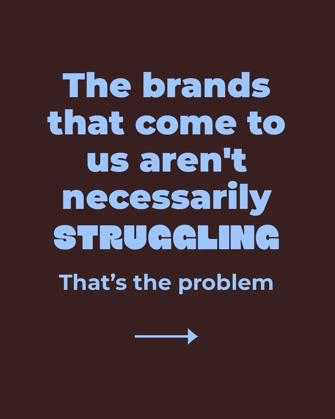 If this is you right now, you&rsquo;re not alone, and it&rsquo;s not a &lsquo;try harder&rsquo; problem.⁠
⁠
Stuck, invisible and unclear are brand clarity problems. ⁠
And the good news? They&rsquo;re fixable, and usually faster than founders expect o