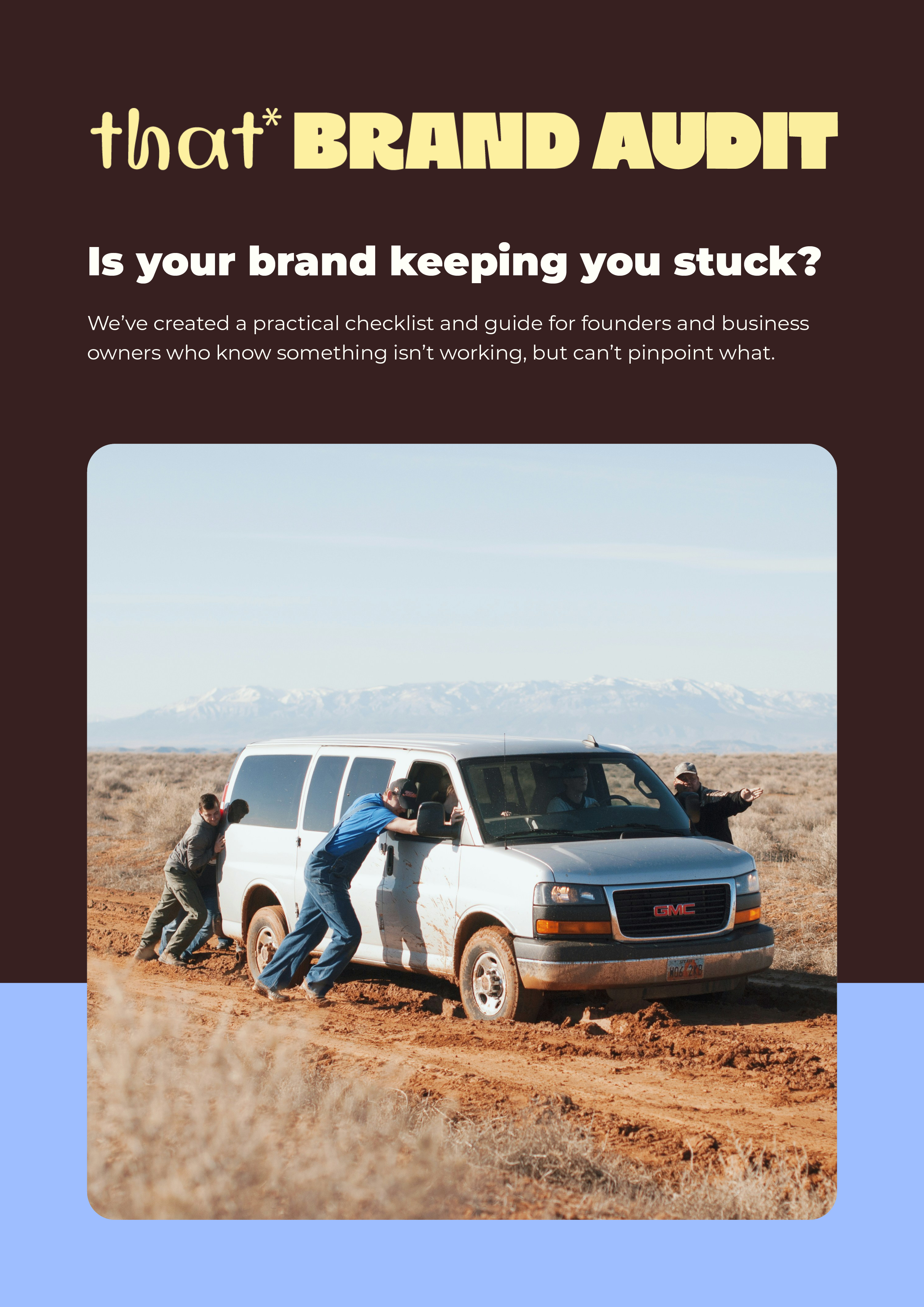 That Brand Audit Page Sample