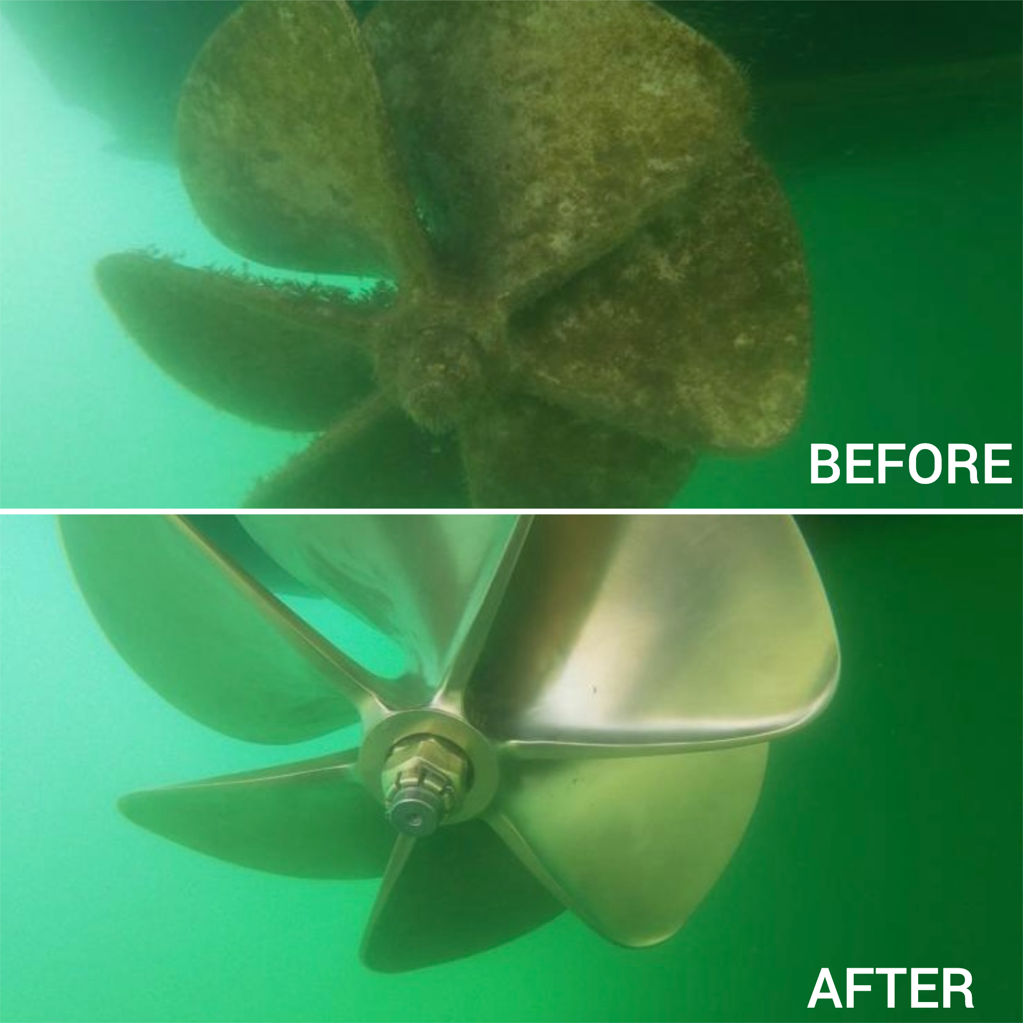 Advantages of propeller polishing