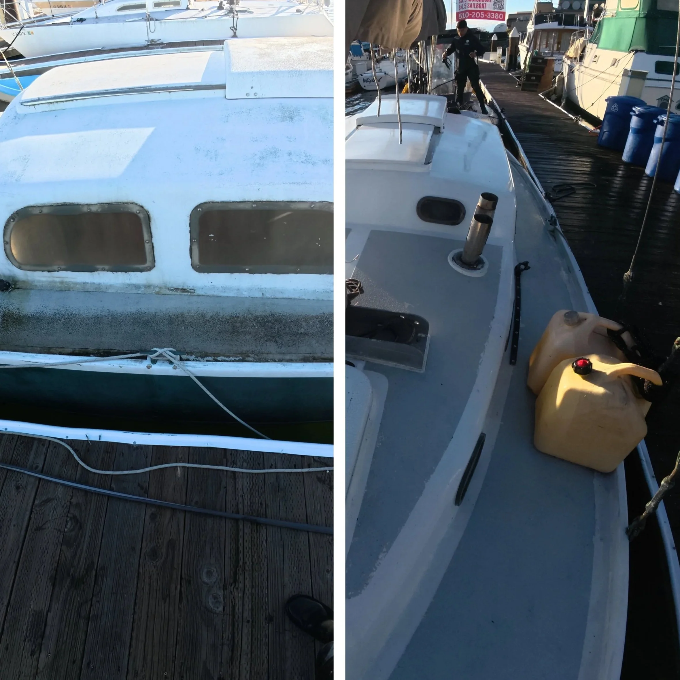 Why clean your boat with pressure washing