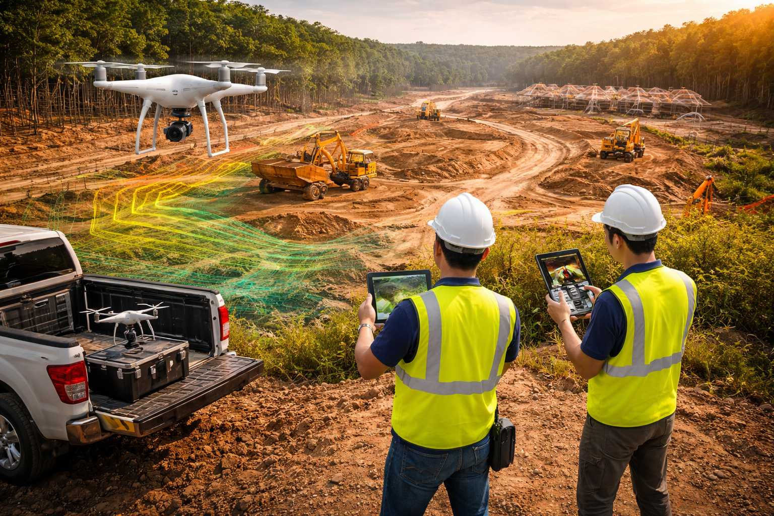 Construction Drone Mapping Services in North Carolina | Site Mapping ...