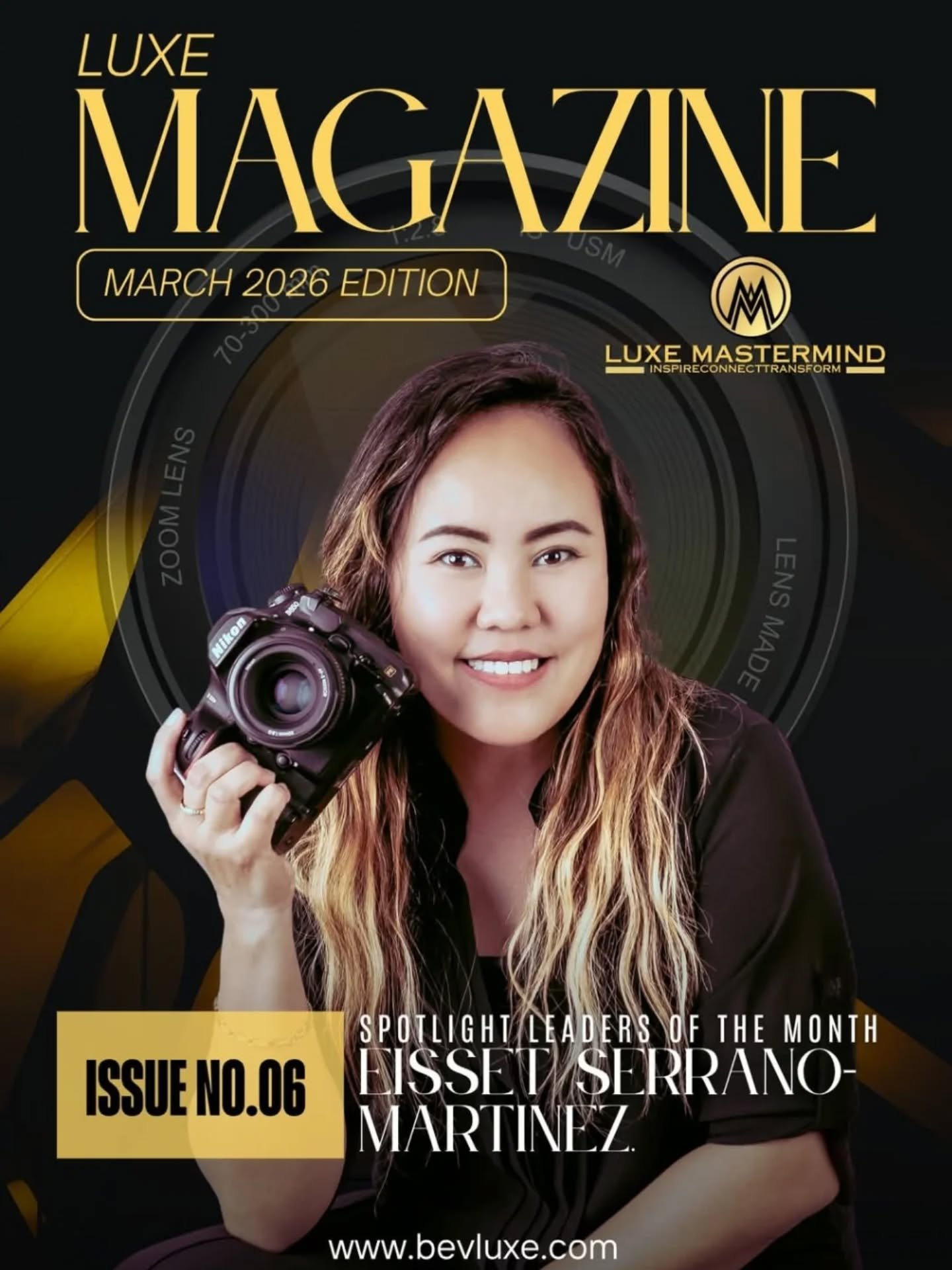 Being featured on the cover of the latest Luxe Mastermind Magazine is truly an honor. Thank you to Luxe Mastermind for trusting me with this opportunity and for always supporting local creatives and entrepreneurs. This community has been such a power
