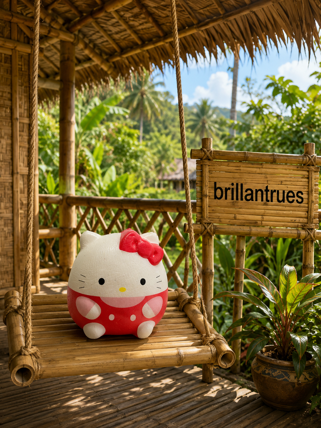 Hello Kitty Round Squishy Toy.png